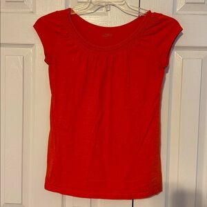 Loft Orange Blouse size S